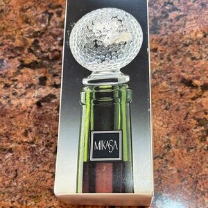 Mikasa Green and Clear Wine Stopper